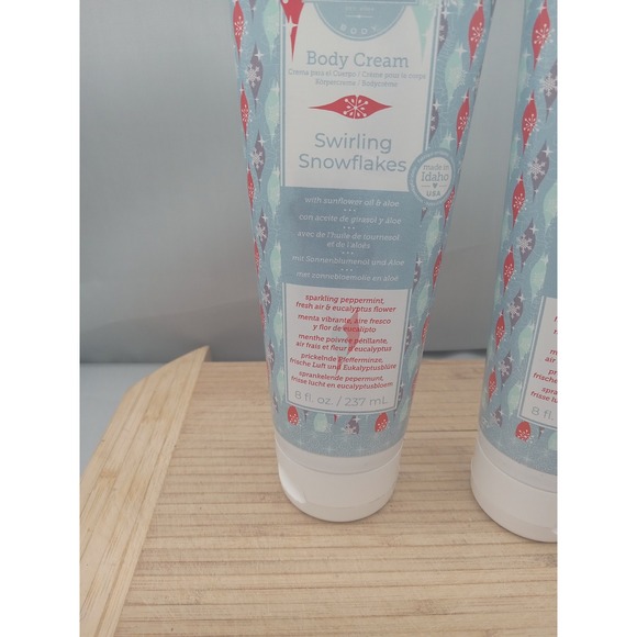 2‎ Scentsy ~ Body Cream -Swirling Snowflakes - Picture 3 of 9